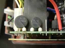 Before repair - detail